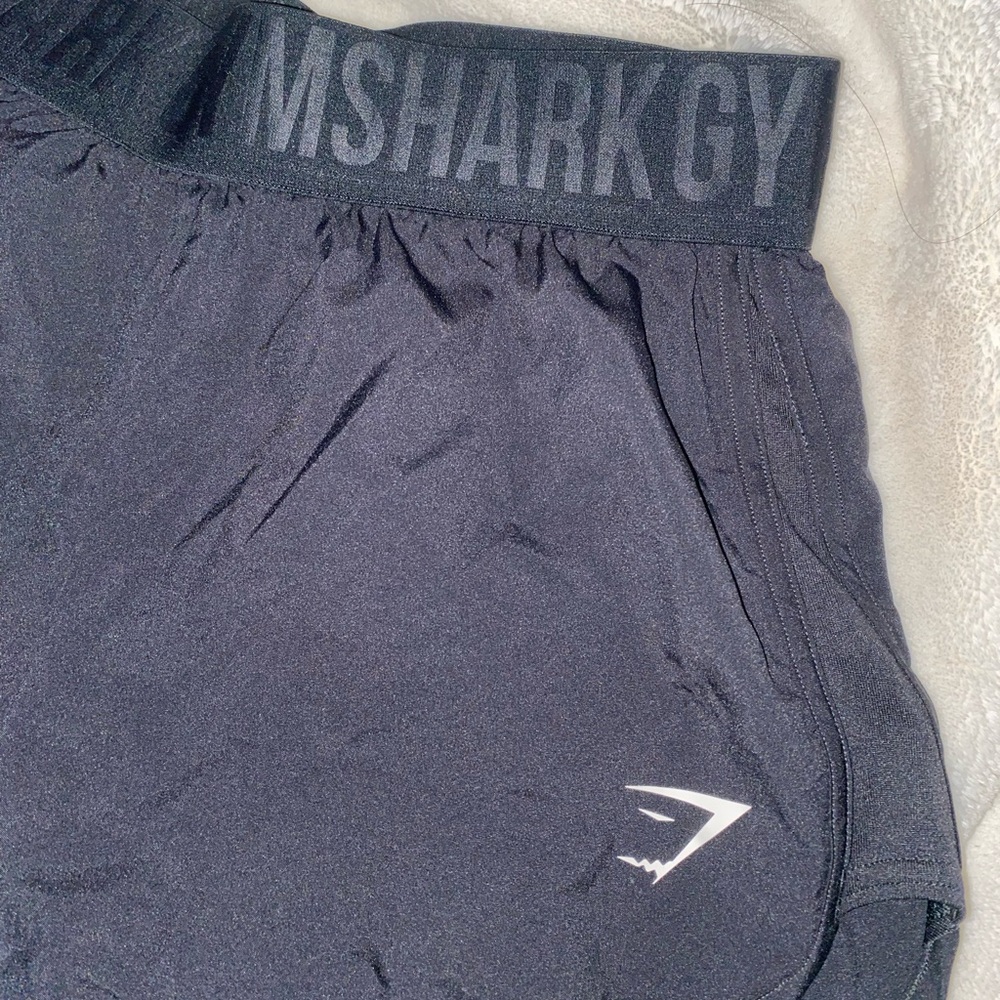 Gymshark Black Athletic Shorts Lightweight Performance